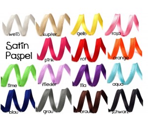 Paspel Satinpaspel Paspelborte Biese Satin